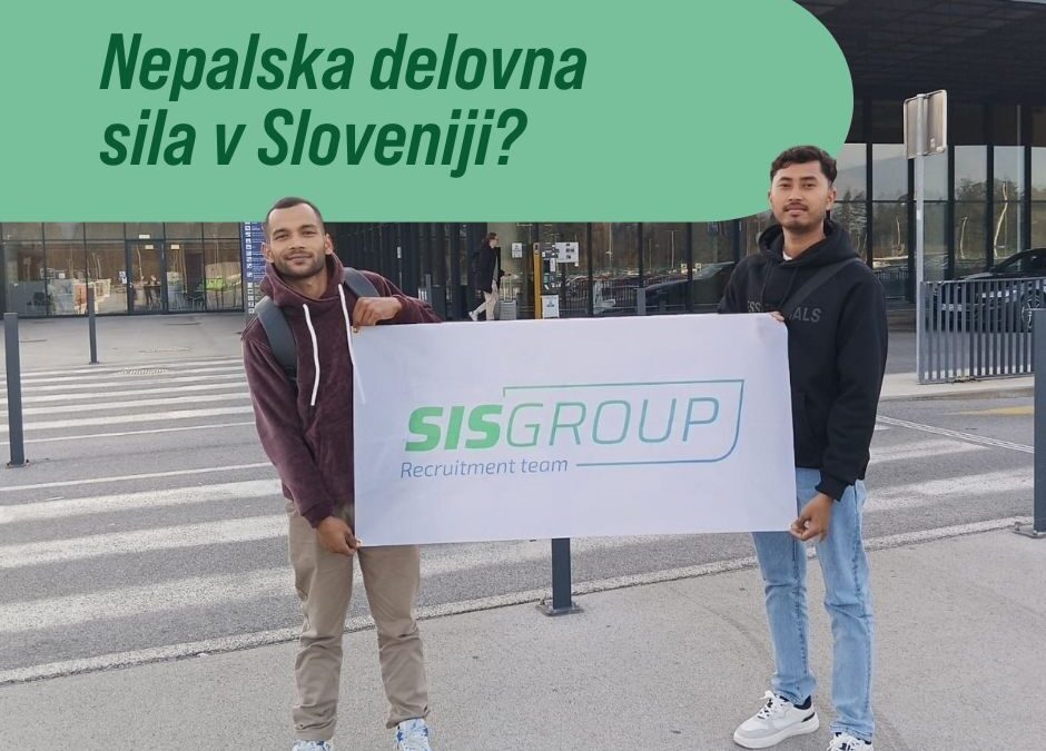 Prihod nepalskih delavcev v Slovenijo s podporo SIS Group